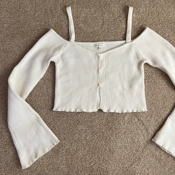 White UO crop top - Picture 2 of 4